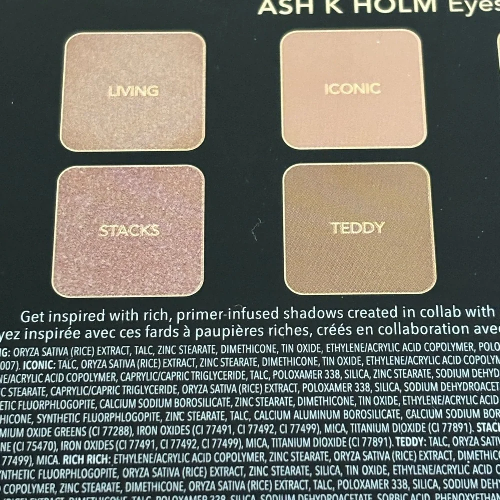 BUXOM x ASH K HOLM EYESHADOW PALETTE Brand new never opened